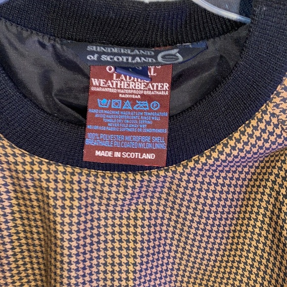 Sunderland Scotland Pullover Jacket Weather Beater - Picture 2 of 9